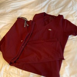 Burgundy FIGS Scrubs (set)